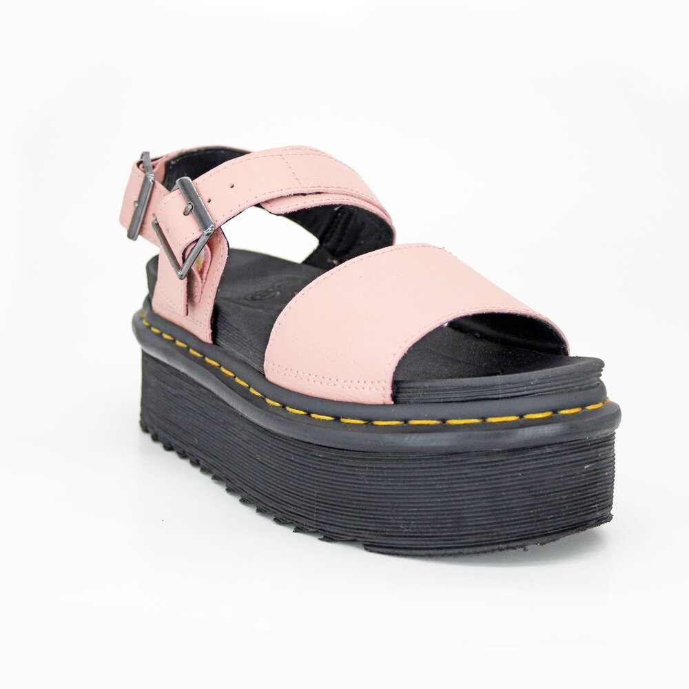 Dr. Martens Women's Voss II Quad Sandals In Pale Peach: Size:US 5 Eu 36 UK 3